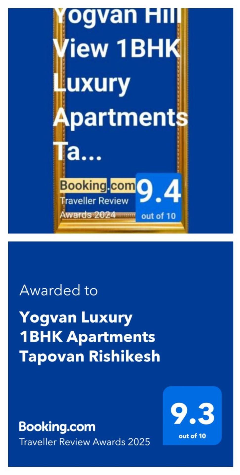 Yogvan Luxury 1Bhk Apartments Tapovan Rishīkesh Exteriör bild